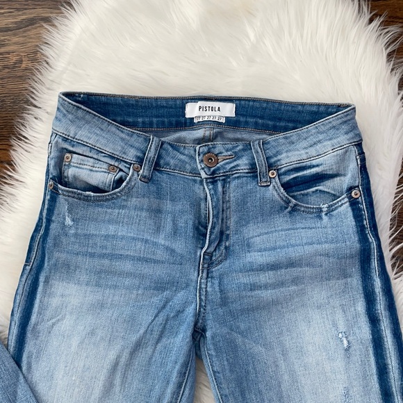 Pistola Denim Distressed Jeans - Picture 2 of 7